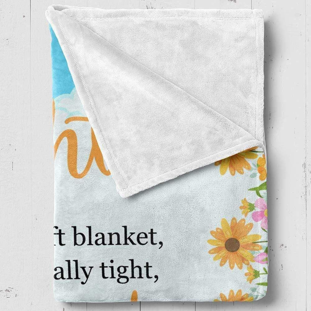 To My Daughter My Wishes Love And Light Soft Fleece Blanket