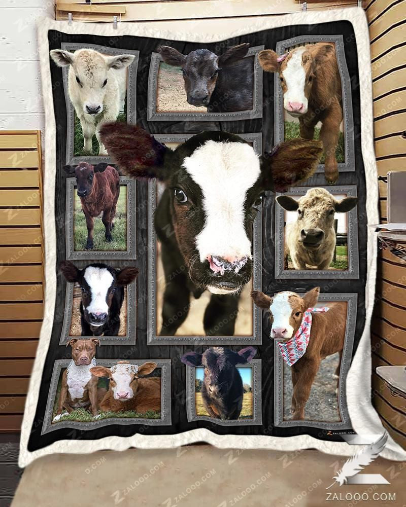 Cow Blanket - Cute Cows