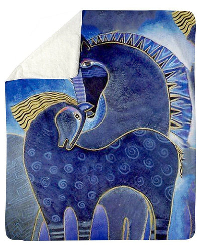 Unique Horse Special Custom Design For Art Lovers Fleece Blanket