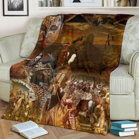 African Culture Cxxi Blanket