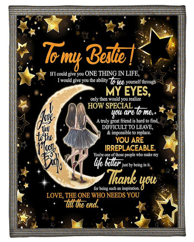 Great Gift To My Best Friend Fleece Blanket