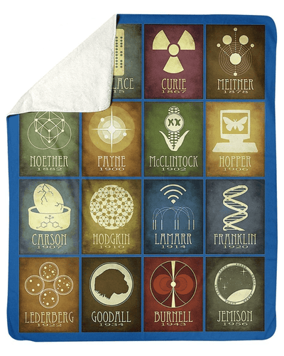 All Features Of A Nurse Custom Design Fleece Blanket