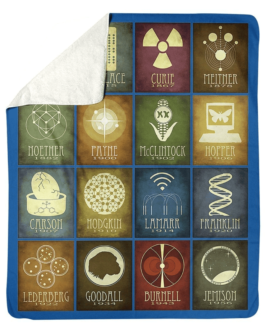 All Features Of A Nurse Custom Design Fleece Blanket