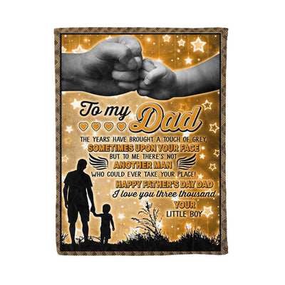 Love You 3000 Fleece Blanket Gift For Dad