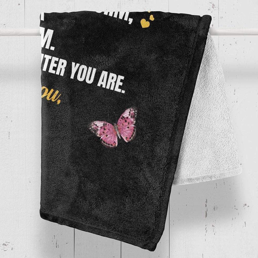 To My Daughter Remember That I Love You Fleece Blanket