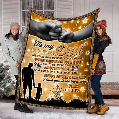 Love You 3000 Fleece Blanket Gift For Dad