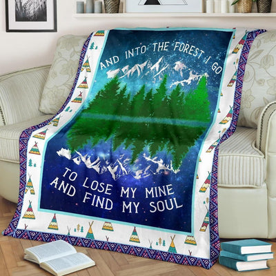 Gift Idea For Camping Lovers Camping Fleece Blanket