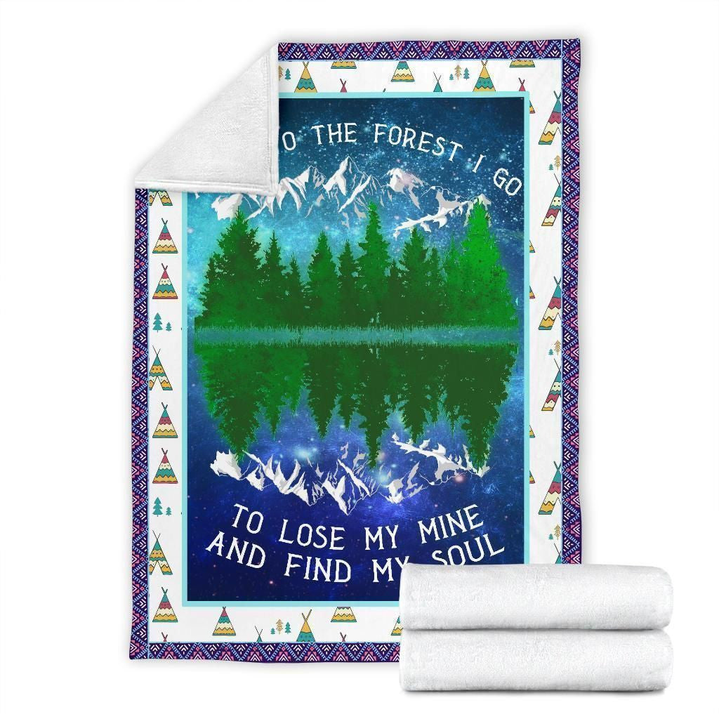 Gift Idea For Camping Lovers Camping Fleece Blanket