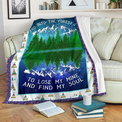 Gift Idea For Camping Lovers Camping Fleece Blanket