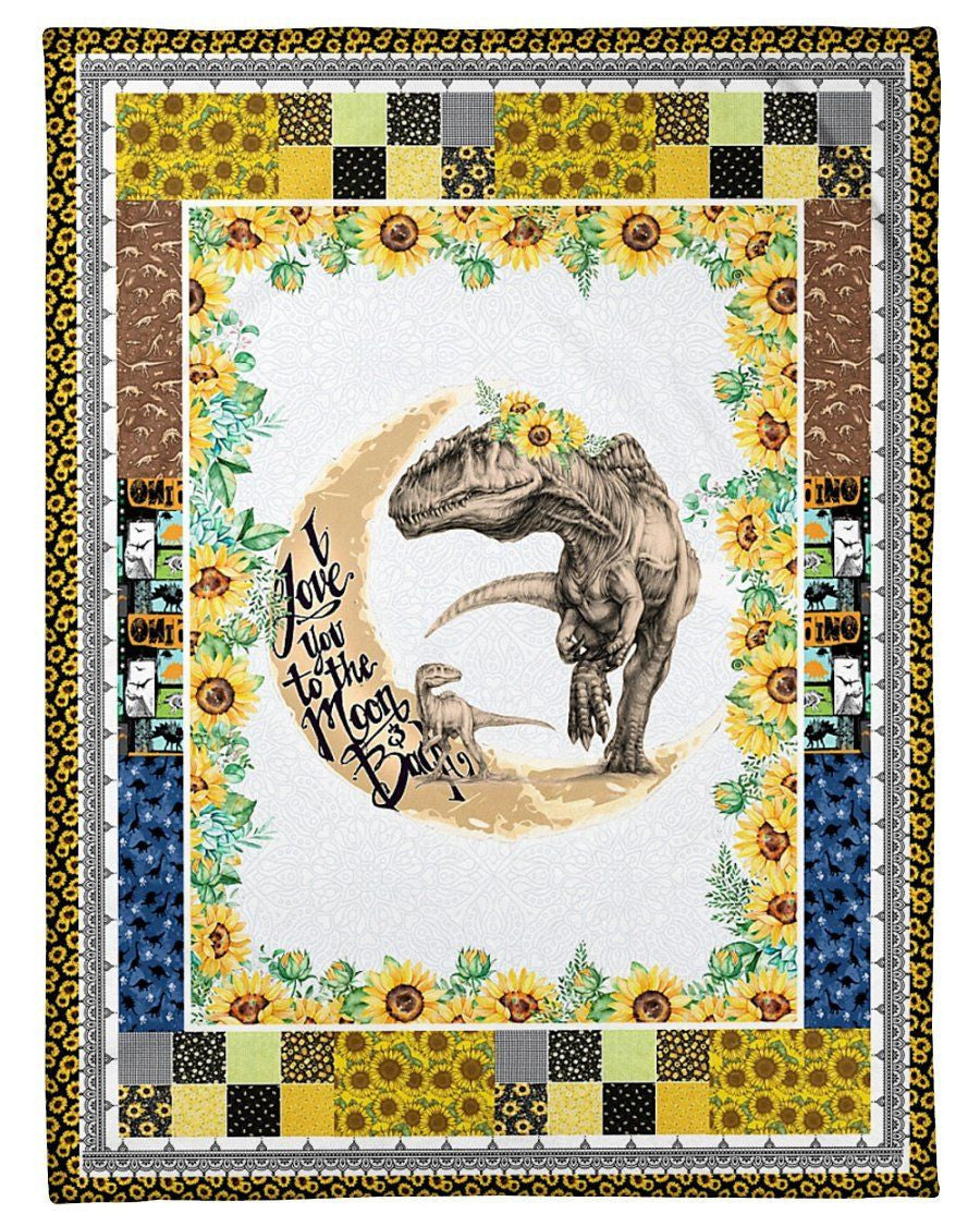 Moon Blanket Giving Kids Love You To The Moon And Back Fleece Blanket