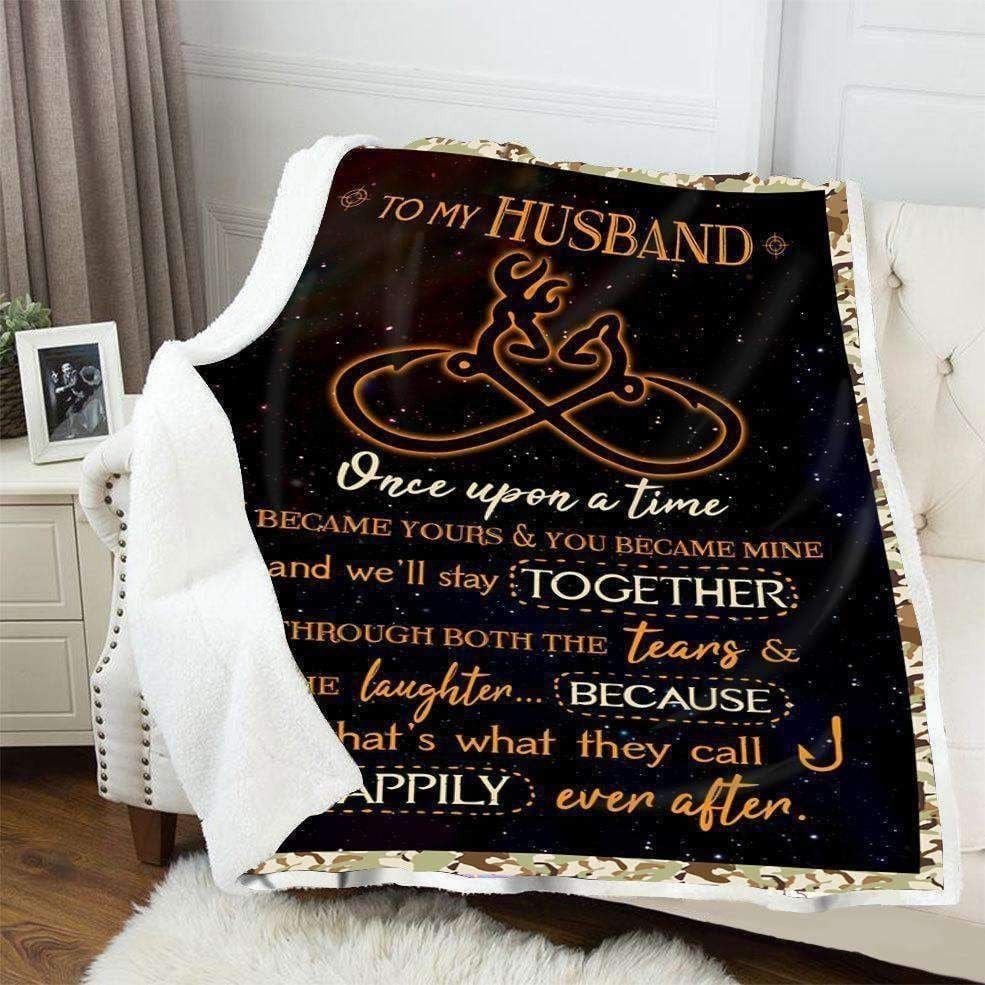 Blanket Gift For Husband Happily Ever After
