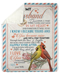 I'm So In Love With Every Little Thing With You Great Gift For Husband Fleece Blanket