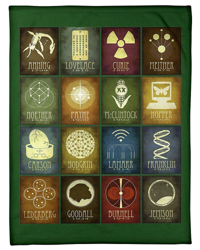 All Features Of A Nurse Custom Design Fleece Blanket