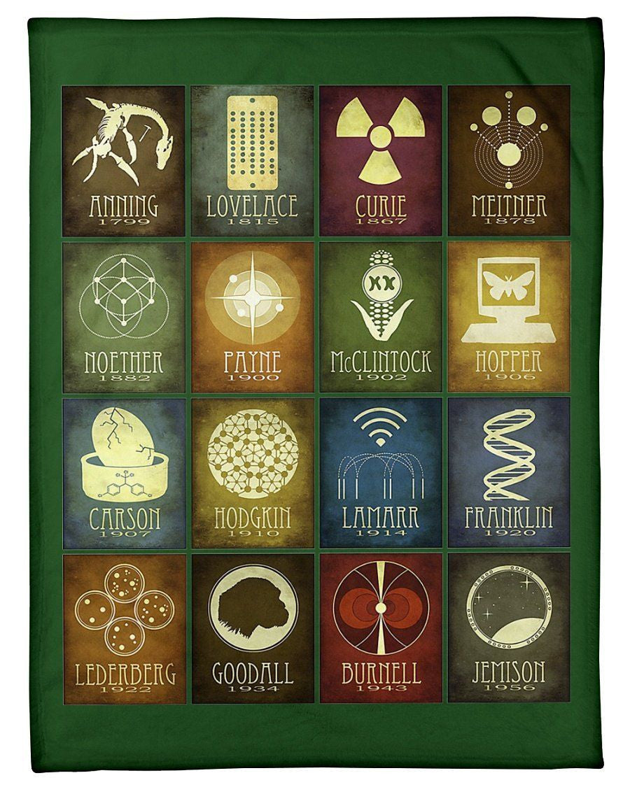 All Features Of A Nurse Custom Design Fleece Blanket