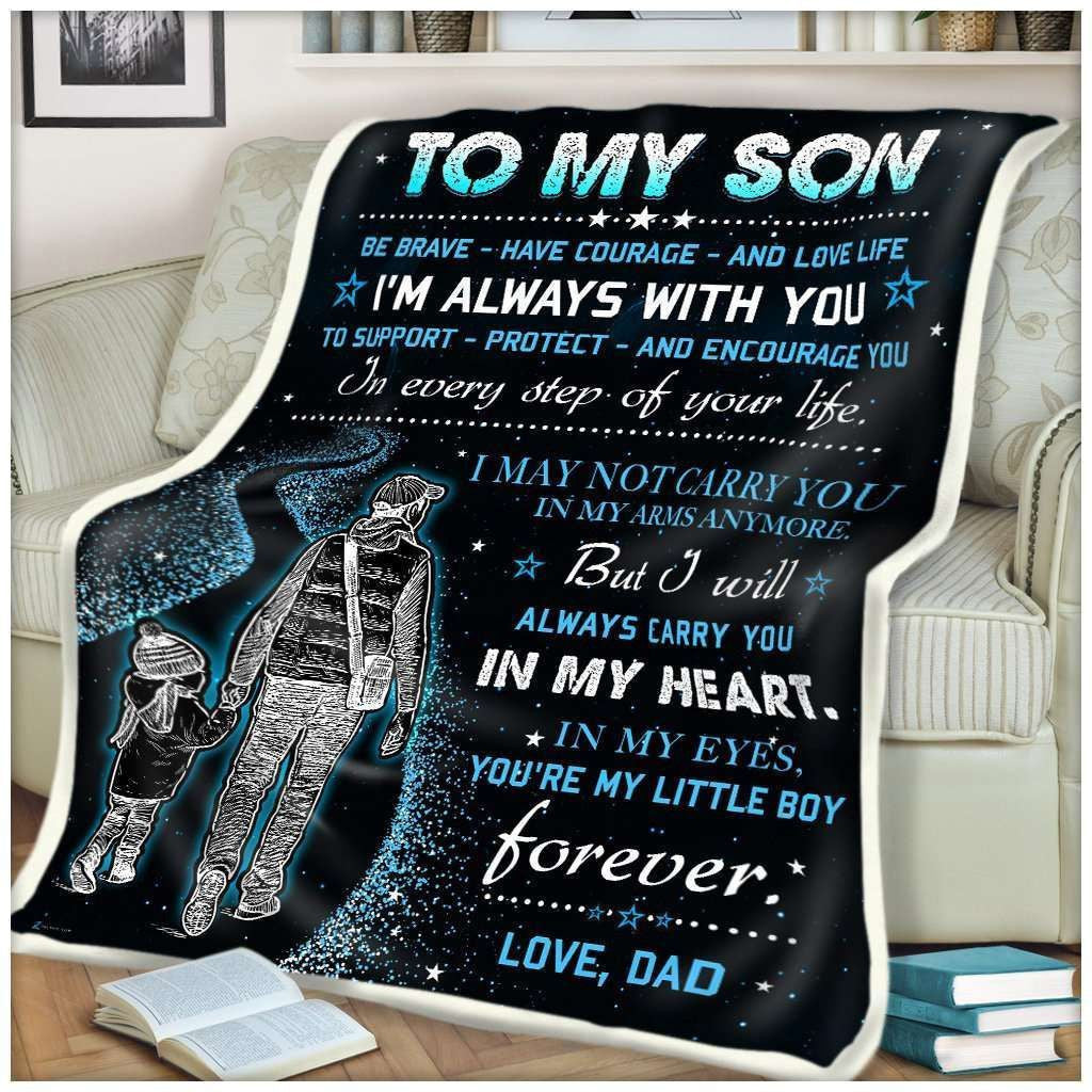 You���re My Little Boy Forever Blanket Gift For Son