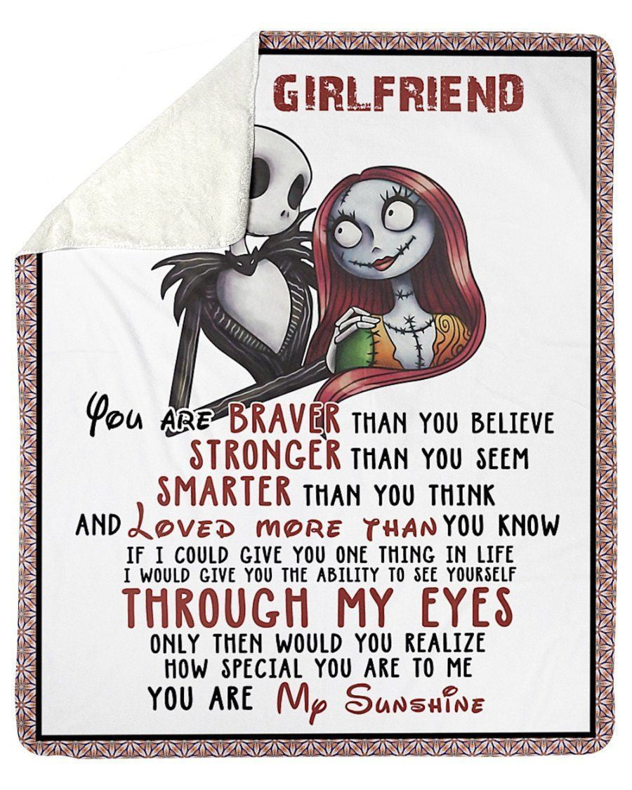 You Are My Sunshine Gifts For Girlfriends Fleece Blanket