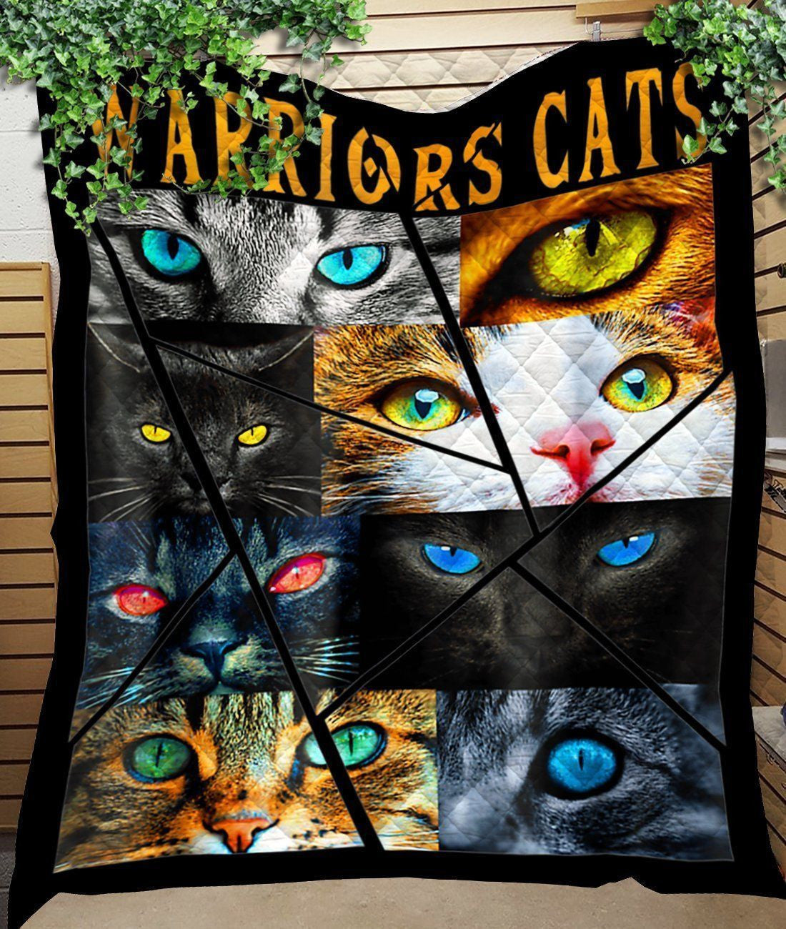 Warriors Cats Eye Cats Quilt Blanket