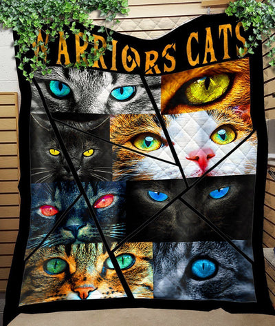 Warriors Cats Eye Cats Quilt Blanket