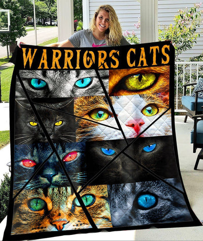 Warriors Cats Eye Cats Quilt Blanket