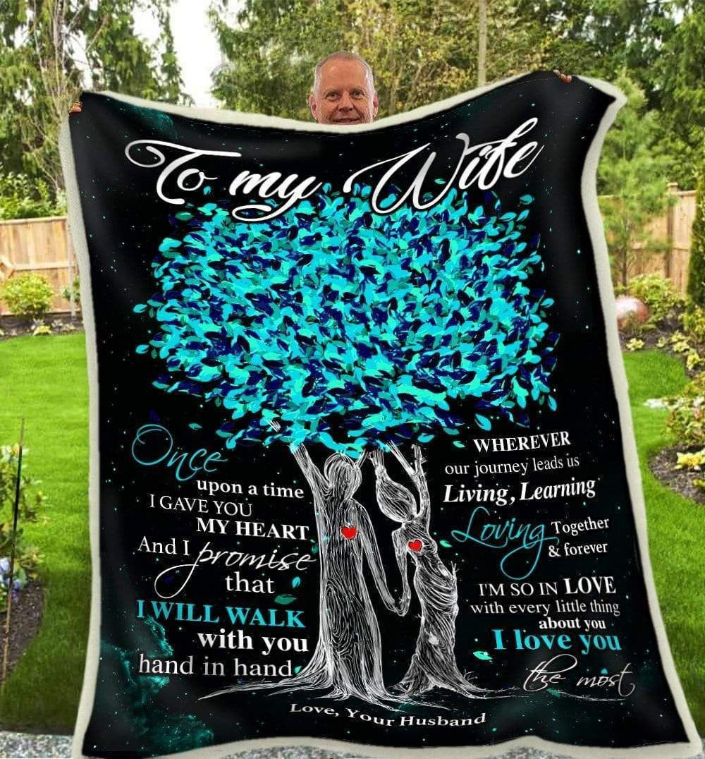 Loving Together And Forever Gift For Wife Blanket