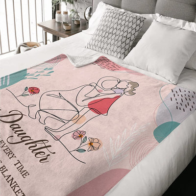 To My Daughter Blanket We Hope This Blanket Reminds You How Much We Love You Gift for Daughter from Parents