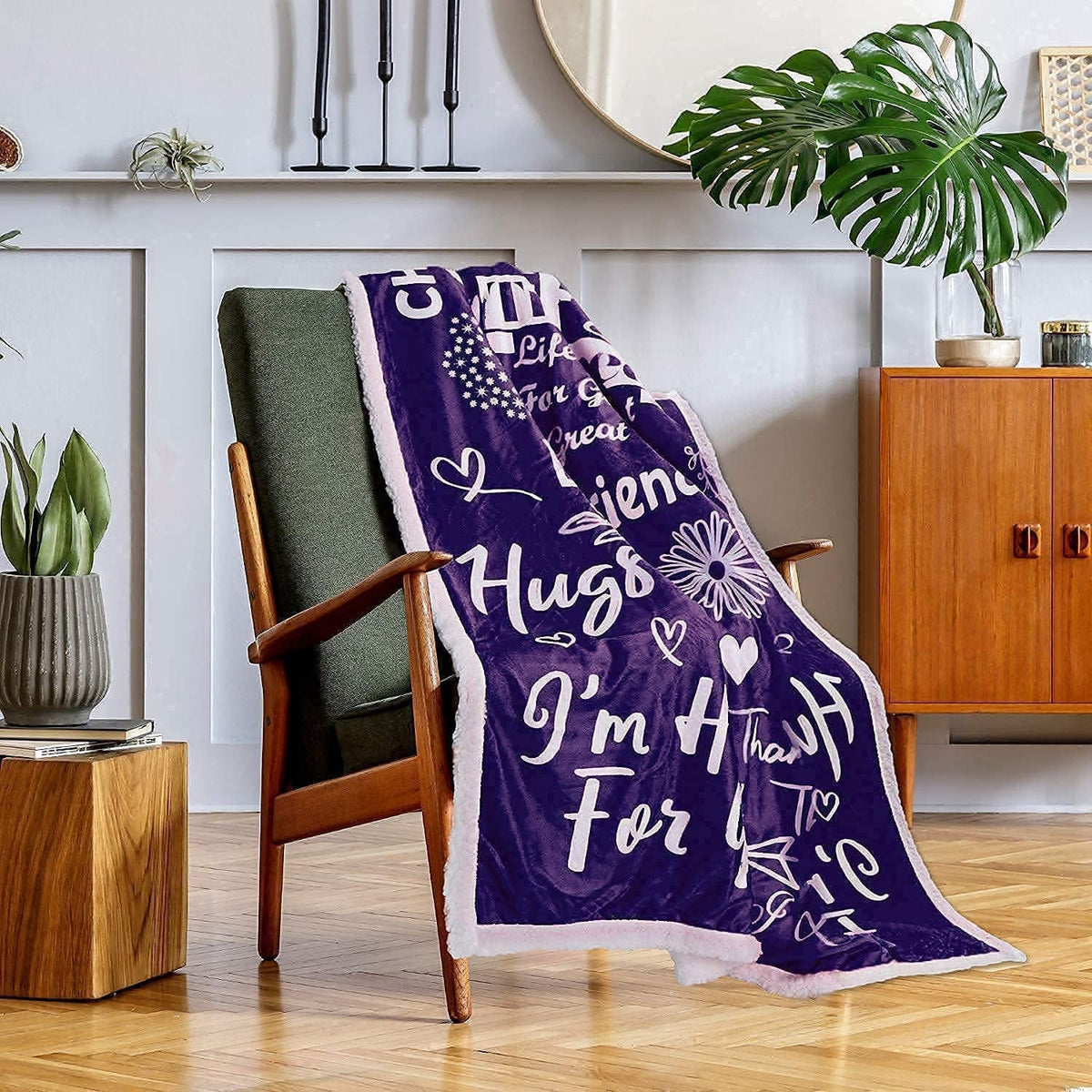Best Friend Blanket - Bestfriend Birthday Gifts For Bff Besties Super Soft Sherpa Throw For Women Unique Birthday Gifts For Friends Female Friendship Gifts For Christmas