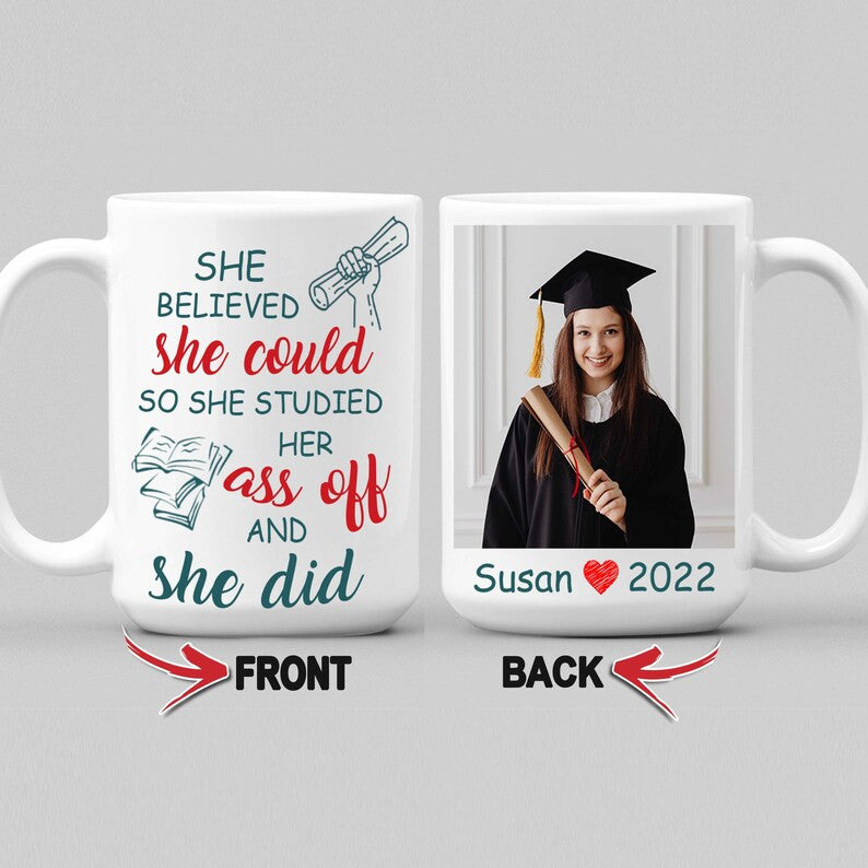 Graduation Mug For Daughter Gift For Daughter Graduation Day Mug Gift For Her Graduation Mug For Her Coffee Mug For Daughter Graduation Gift
