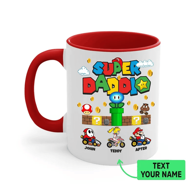 Super Daddio Mug, Fathers Day Mug, Funny Gift For Dad, Dad Gift