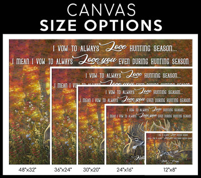 Personalized Hunting Couple Deer Art Canvas Print Frames Canvas Print Frames Painting