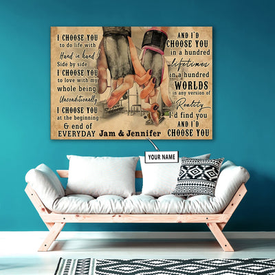 Personalized Home Gym Decor Couple Lovers Canvas Print Frames Canvas Print Frames Painting