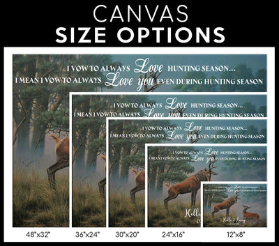 Personalized Hunting Couple Canvas Print Frames Canvas Print Frames Painting