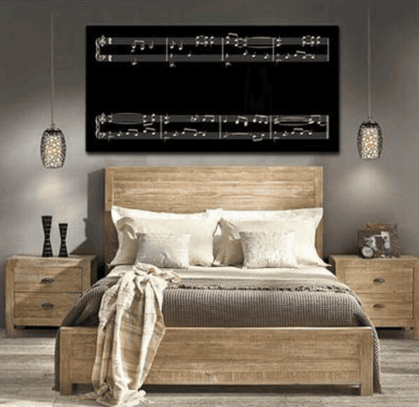 PERSONALIZED Black And White Custom Wedding Song Lyrics On Canvas - Ready To Hang, Home Decor Wall Art Gift Ideas, Valentine's Day Gift, Occasional Gifts Idea For Her/ Him