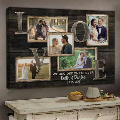 Personalized Canvas Prints, Custom Photo, Couple Gift Ideas, Wedding Gift Ideas For Couple Canvas