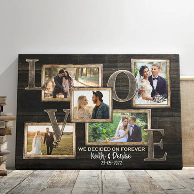 Personalized Canvas Prints, Custom Photo, Couple Gift Ideas, Wedding Gift Ideas For Couple Canvas