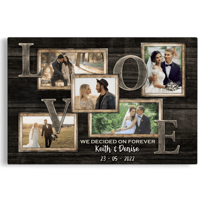 Personalized Canvas Prints, Custom Photo, Couple Gift Ideas, Wedding Gift Ideas For Couple Canvas