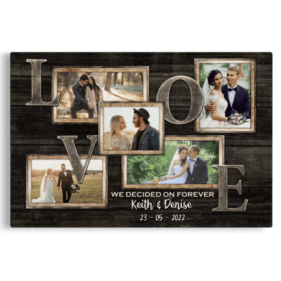 Personalized Canvas Prints, Custom Photo, Couple Gift Ideas, Wedding Gift Ideas For Couple Canvas