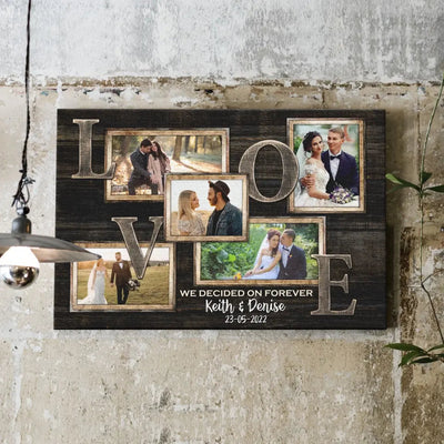 Personalized Canvas Prints, Custom Photo, Couple Gift Ideas, Wedding Gift Ideas For Couple Canvas