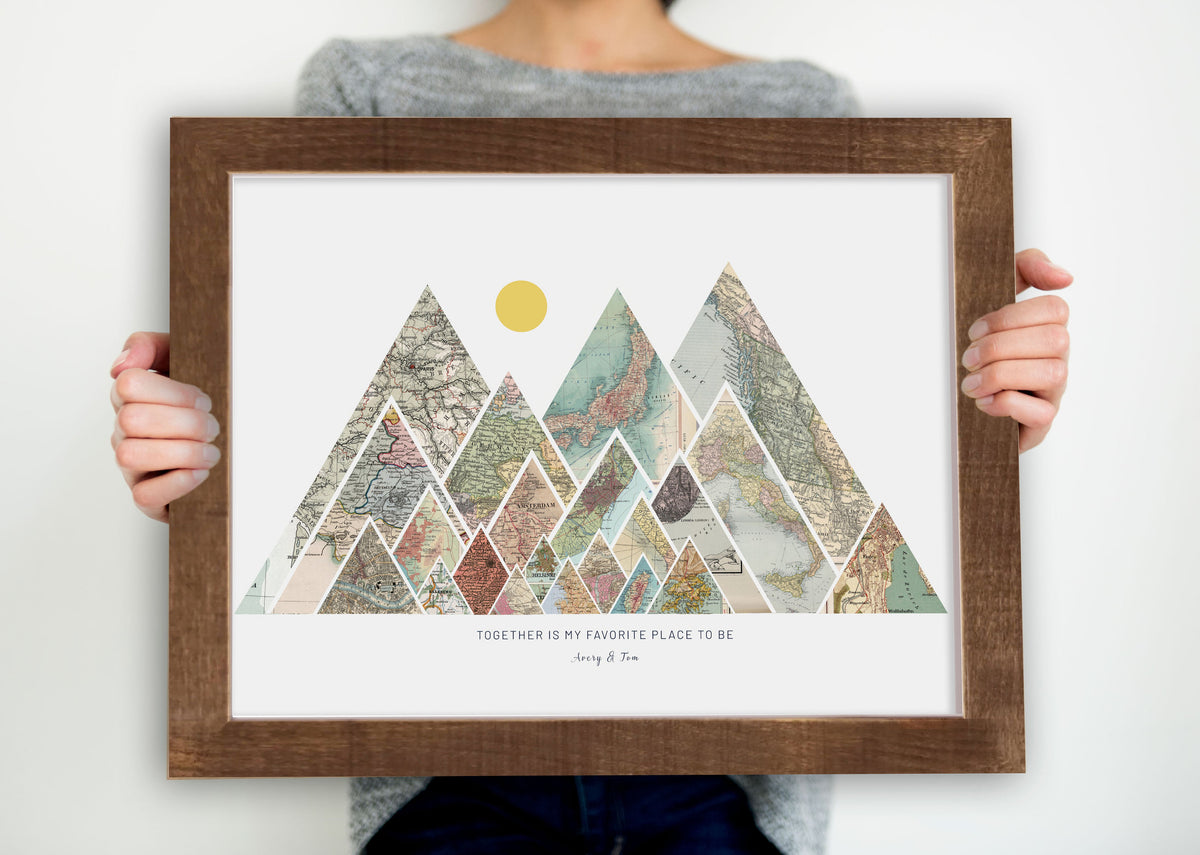 Aeticon Canvas Fathers Day Gift From Daughter, Dad Gifts From Daughter, Dad Birthday Gift, Long Distance Relationship Gifts, Gifts for Dad, Framed Option