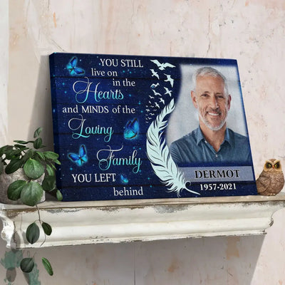Personalized Canvas Prints, Custom Photos, Memorial Pet Gift, Remembrance Gift, Sympathy Gift for Loss of Loved Ones Canvas
