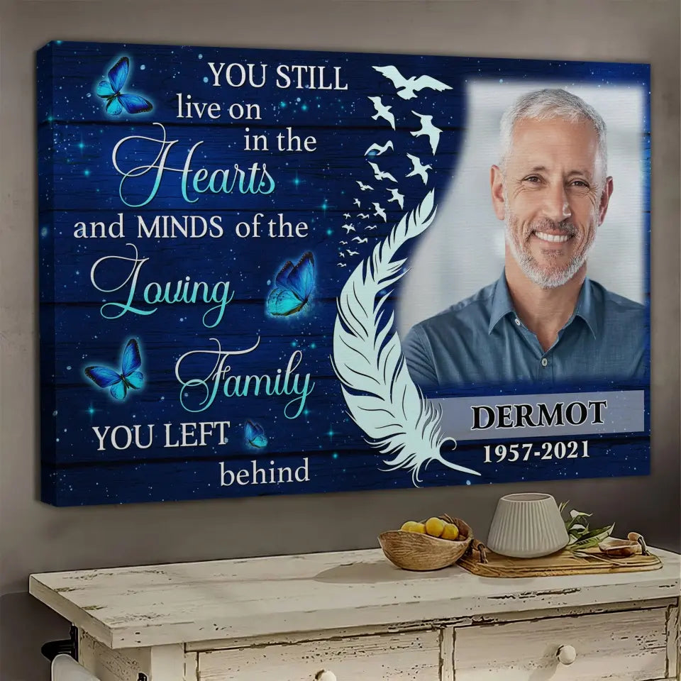 Personalized Canvas Prints, Custom Photos, Memorial Pet Gift, Remembrance Gift, Sympathy Gift for Loss of Loved Ones Canvas