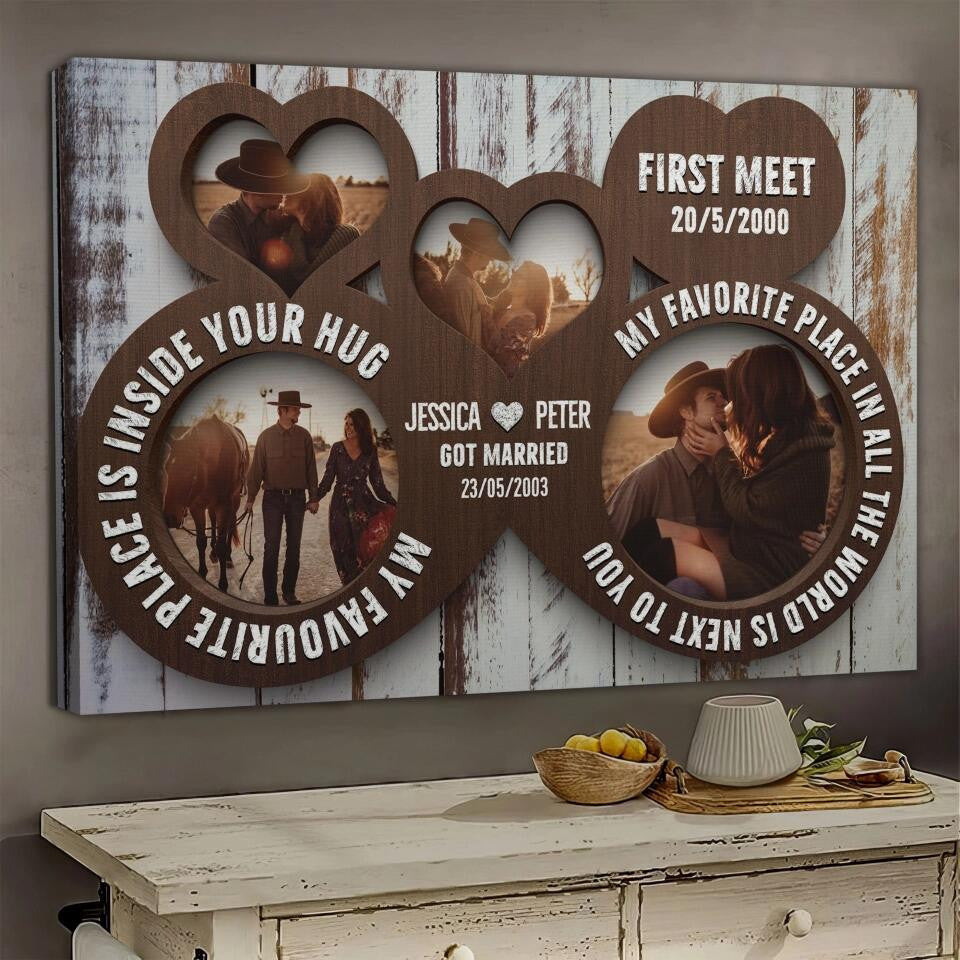 Canvas Prints From Photos, Personalized Canvas, Personalized Wedding Gifts, Marriage Gifts For Couple, Wedding Gifts Canvas