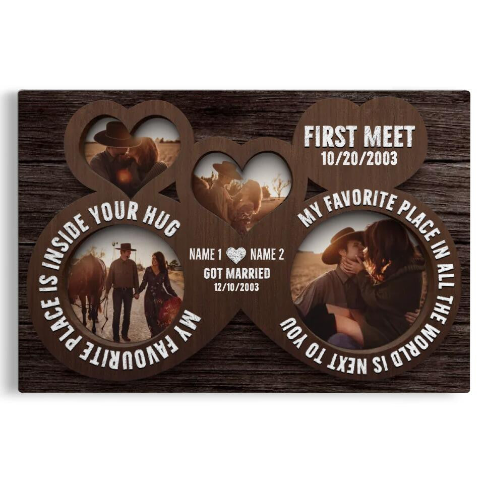 Canvas Prints From Photos, Personalized Canvas, Personalized Wedding Gifts, Marriage Gifts For Couple, Wedding Gifts Canvas
