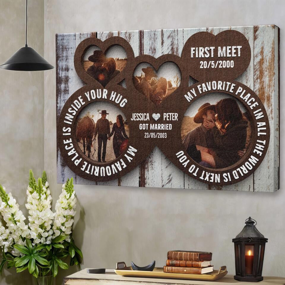 Canvas Prints From Photos, Personalized Canvas, Personalized Wedding Gifts, Marriage Gifts For Couple, Wedding Gifts Canvas
