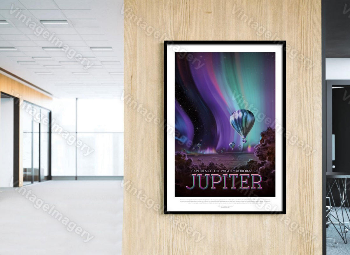 Nasa Jupiter Space Print 2016 Nasa Space Travel Poster Space Art Great Gift Idea Kids Room Office Solar System Spacex Wall Art Home Decor
