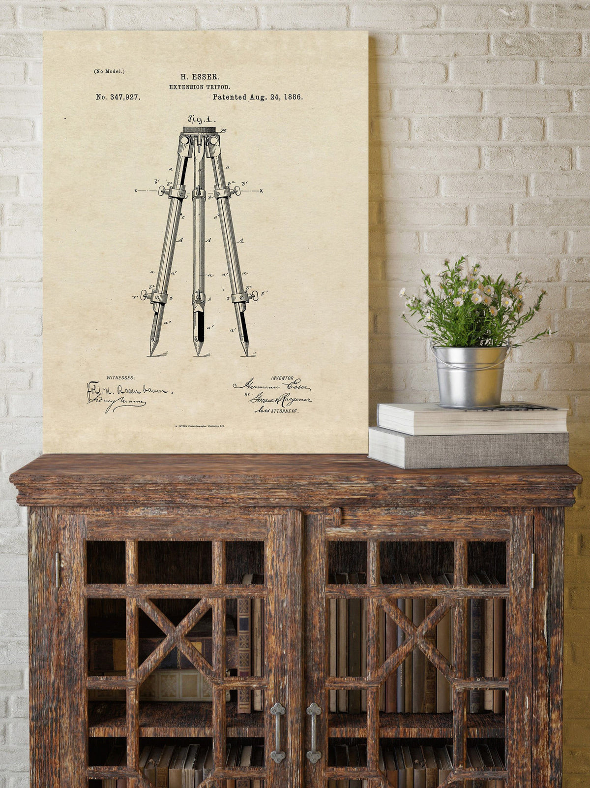 Surveyor Patent Print Surveying Instrument Tools Patent Art Office Wall Art Home Decor Graduation, Builder Gift Idea