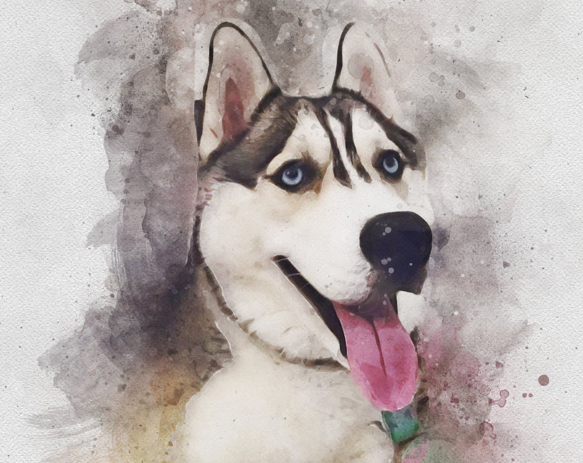 Pet Portrait,Custom Pet Portrait Personalized Gift Pet Memorial Dog Gifts For Her Custom Dog Portrait Valentine's Day Gift Dog Print Dog Mom