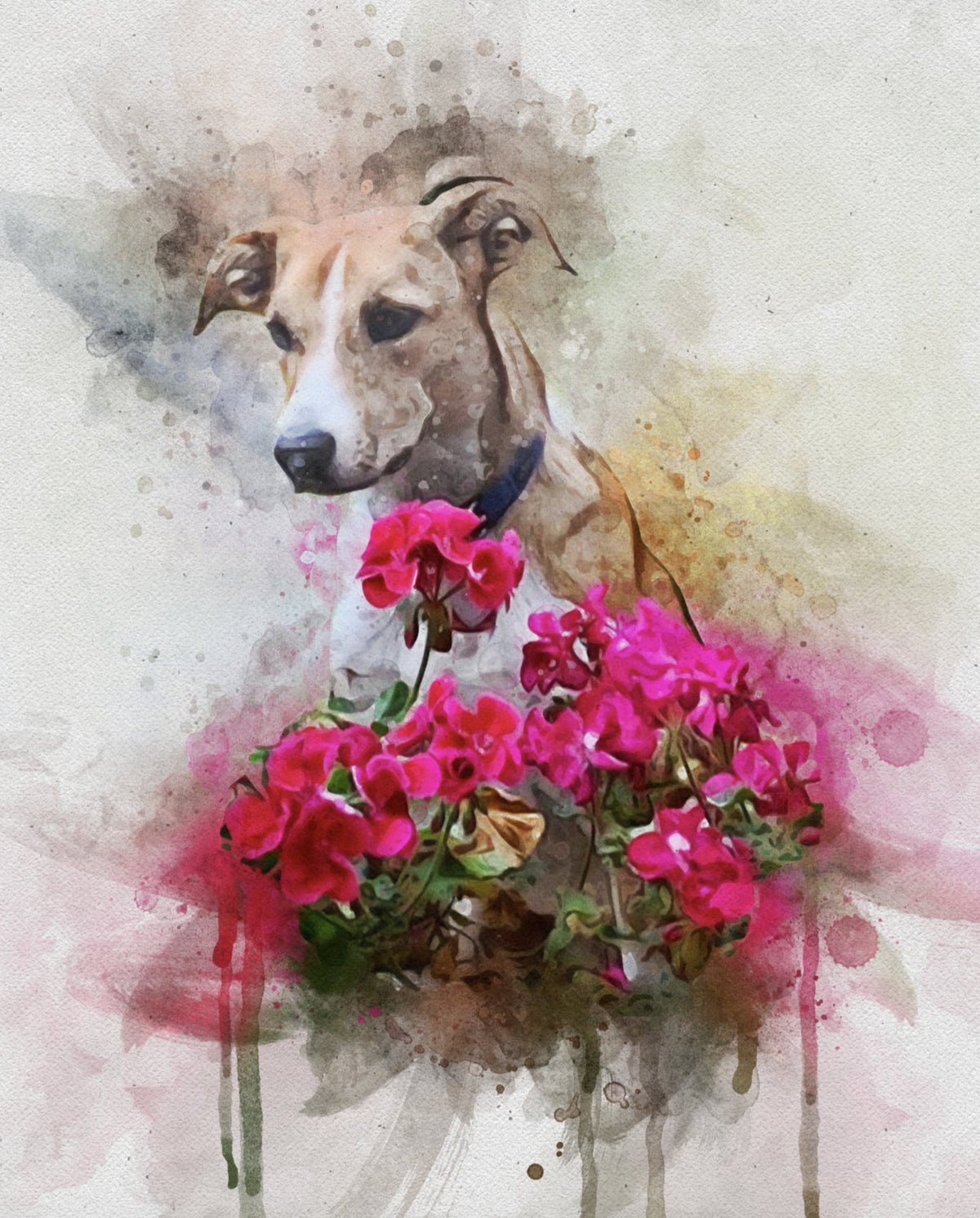 Pet Portrait, Watercolor Pet Portrait, Dog Portrait, Custom Dog Portrait, Animal Portrait, Dog Art, Pet Memorial, Dog Memorial, Dog Gift