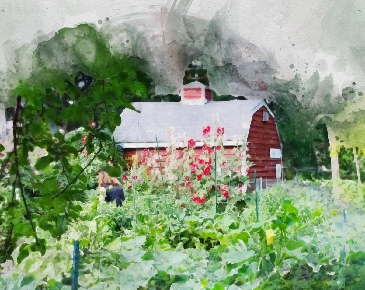 Wedding Venue Illustration Watercolor,Wedding Venue Drawing, Canvas Print, Wedding Gift,Anniversary Gift,Landscape Painting,Church Portrait