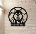 Howling Wolf Sign, Custom Wolf Wall Decor, Wolf Wall Decor, Wolf name sign, Animal Sign, Personalized hunting sign, Hunter Gift, Wolf Gift