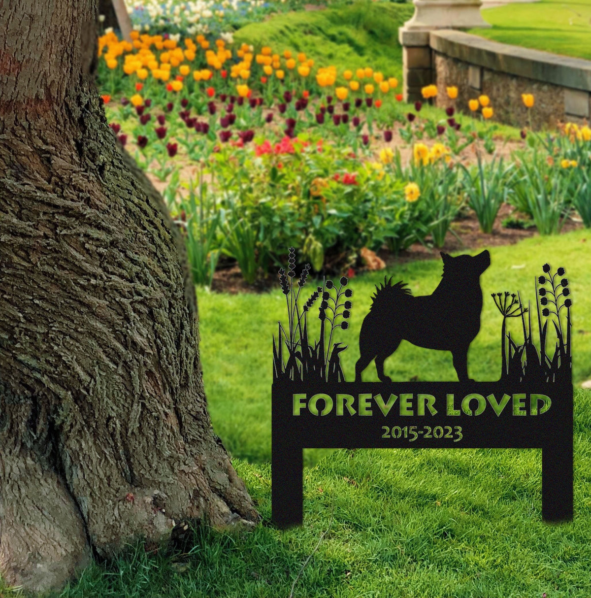 Schipperke Memorial Stake Sign Personalized Pet Grave Markers Sign Schipperke Sign With Stake Pet Loss Gift Sympathy Sign Remembrance Stake